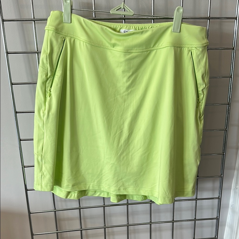 GNW Green Mini Pencil Skirt for Casual Wear